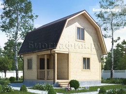 Каркасный дом с улучшенной планировкой "КД-23"