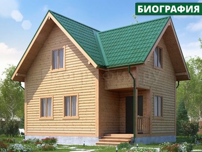 Проекты небольших деревянных домов (проект ДБ-36)