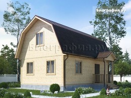 Каркасно-щитовой дом до 90 м2"КД-45"